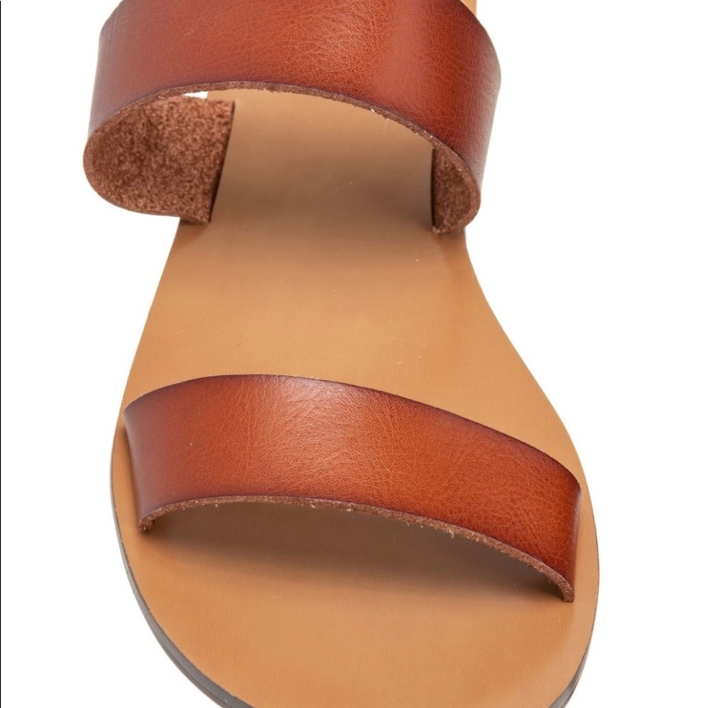 Specially made Two-Strap Leather Sandals